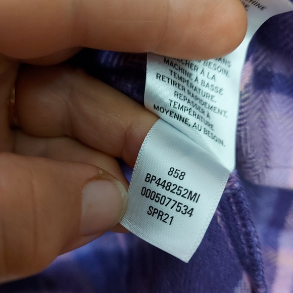 bp Boyfriend Plaid Button-Up Shirt - Picture 5 of 6